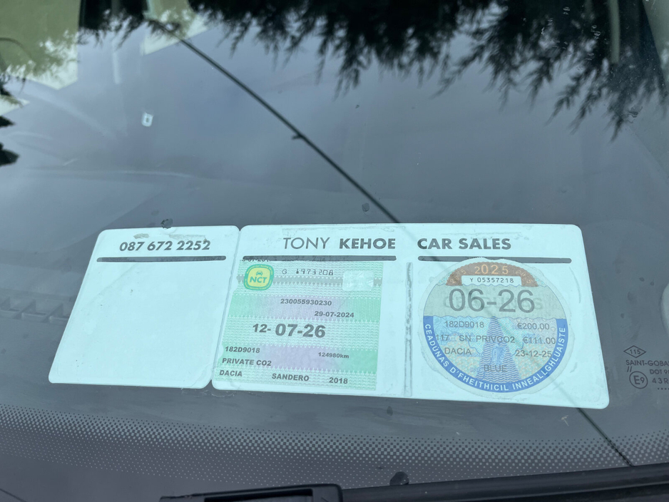 2018 Dacia Sandero 1.0 75 SIGNATURE €7,450