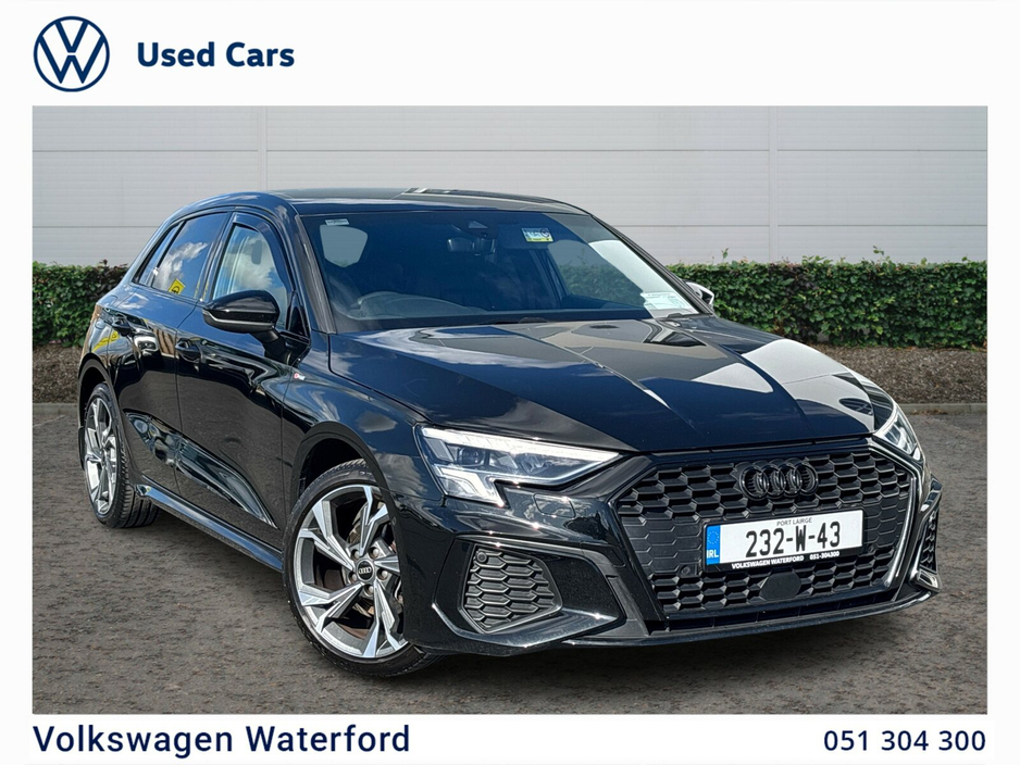 2023 Audi A3 30 TFSI 110HP S Line €30,975