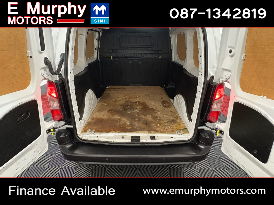 2022 Peugeot Partner 1.5 HDI PROFFESIONAL PLUS LOW MILEAGE €65 PER WEEK €12,154