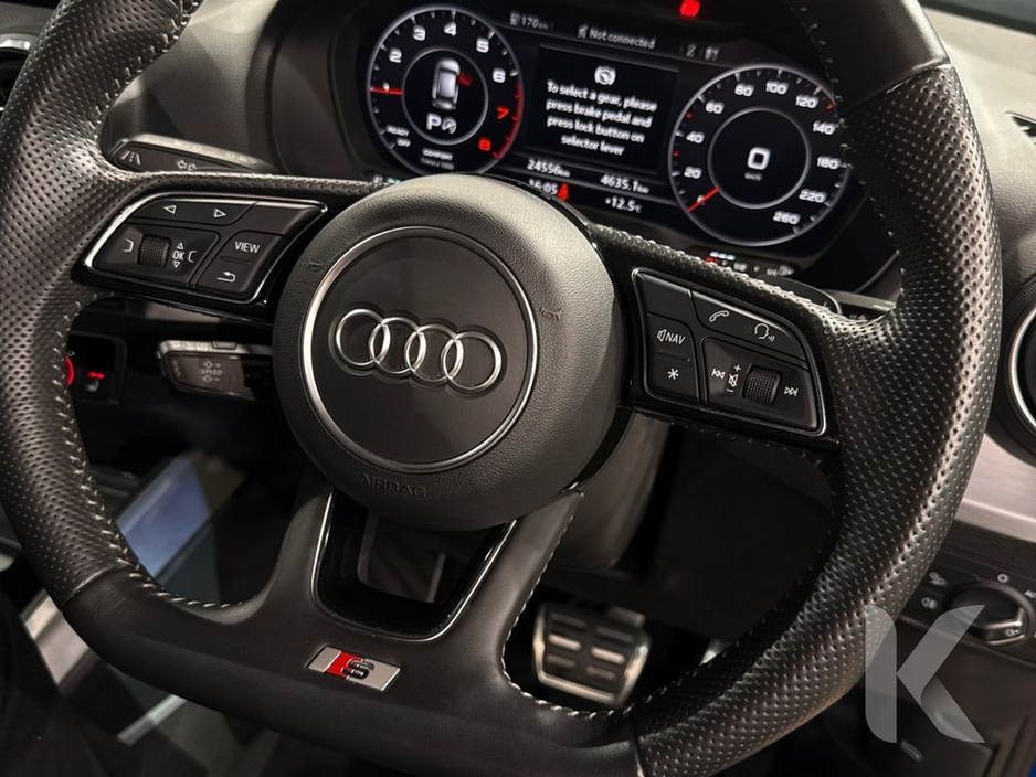 2020 Audi Q2 S-LINE INTERIOR BLACK HALF LEATHER HEATED SEATS - UPGRADED FACTORY ALLOYS - FLAT BOTTOM STEERING WHEEL - DIGITAL DASH - REVERSE CAMERA - CRUISE CONTRO €25,950