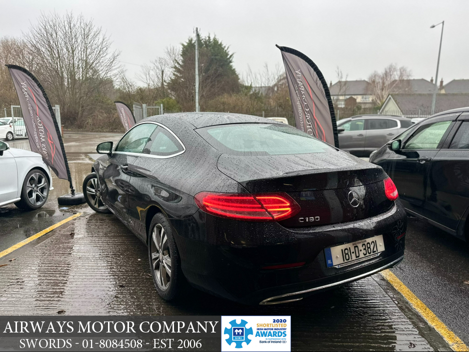 2018 Mercedes-Benz C Class C180 COUPE SPORT 2DR €22,950