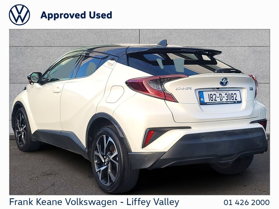 2018 Toyota C-HR SOL AUTO HYBRID 1.8 *FULL LEATHER* *DIAMOND CUT ALLOYS* *CARPLAY* *HEATED SEATS* *BLIND SPOT* *NEW NCT* *12 MONTHS FRANK KEANE WARRANTY* *FINANCE AVAILABLE* €21,995