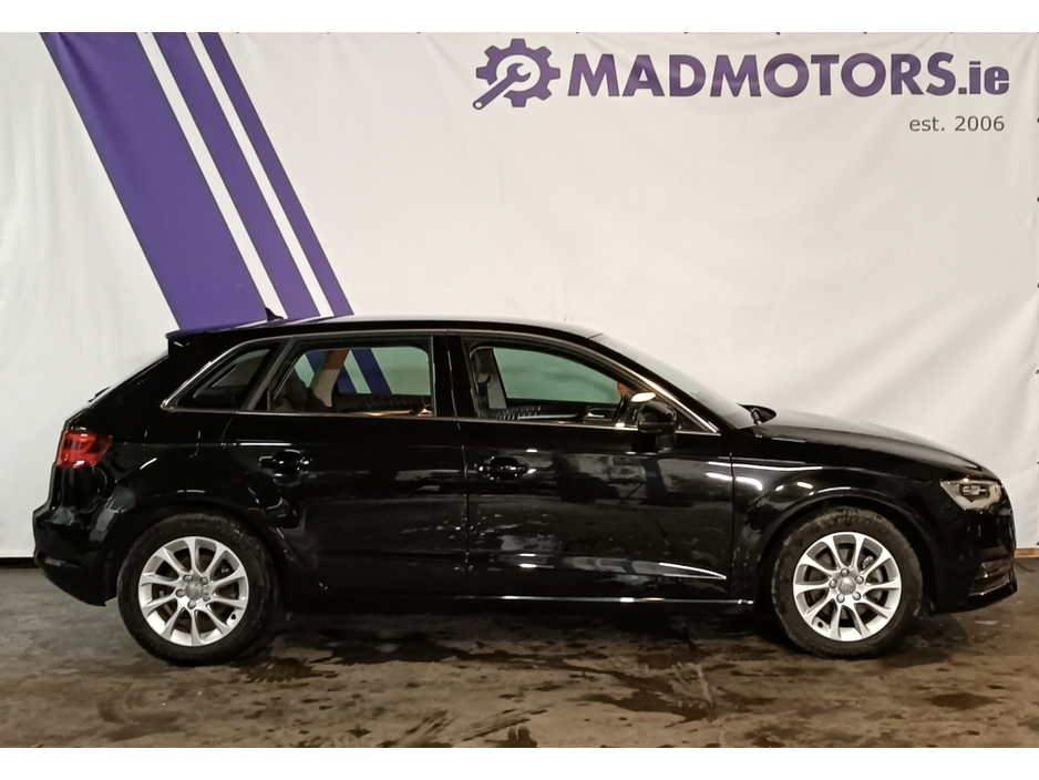2016 Audi A3 Sportback (2yr Warranty) 161 1.4 Petrol Automatic €13,950