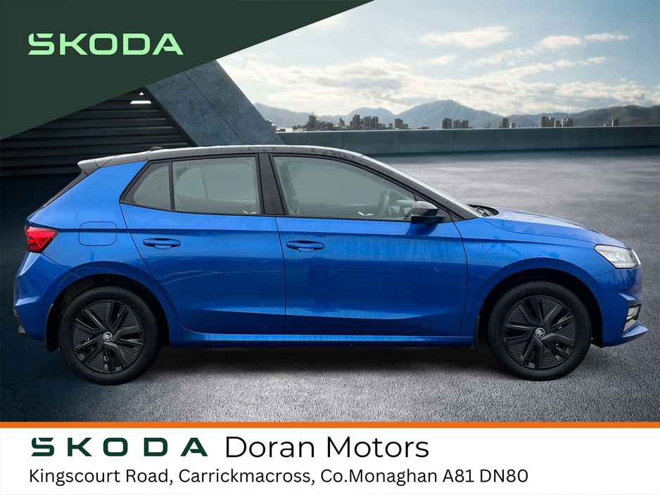 2025 Skoda Fabia SEL 1.0 TSI 95BHP 5DR €26,500