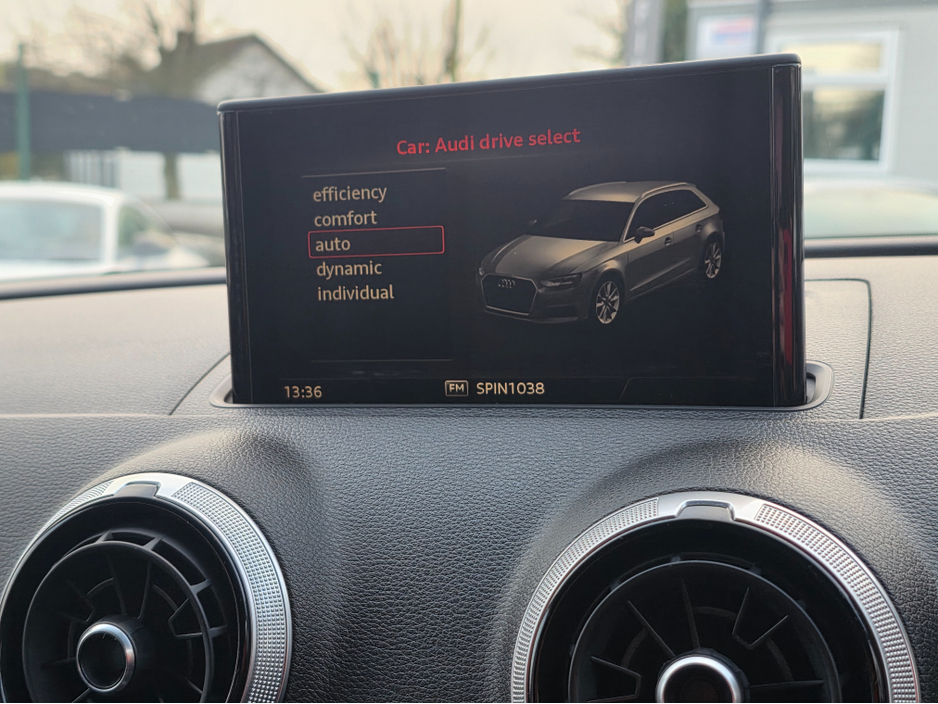 2017 Audi A3 SPORTS EDITION 1.4 TFSI  VIRTUAL COCKPIT - NAVIGATION -CARPLAY ANDROID AUTO - REVERSING CAMERA / PARKING SENSORS - DRIVE MODE €18,500