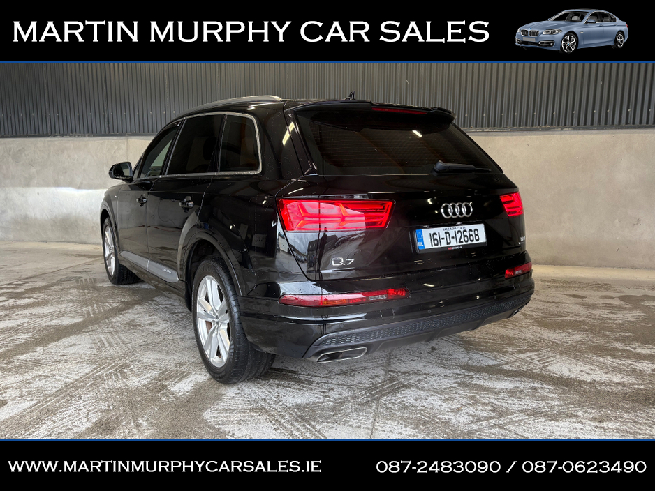 2016 Audi Q7 3.0 TDI 218 BHP S LINE LOW KMS €34,950