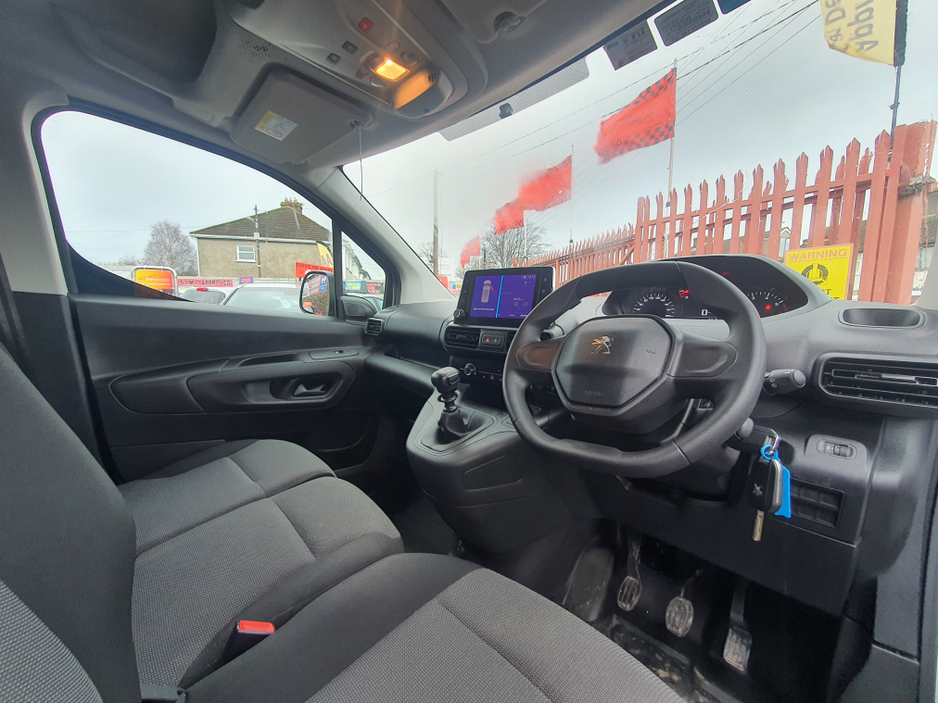 2022 Peugeot Partner ACTIVE 1.5 BLUE HDI 10 100 6.3 2DR €12,950