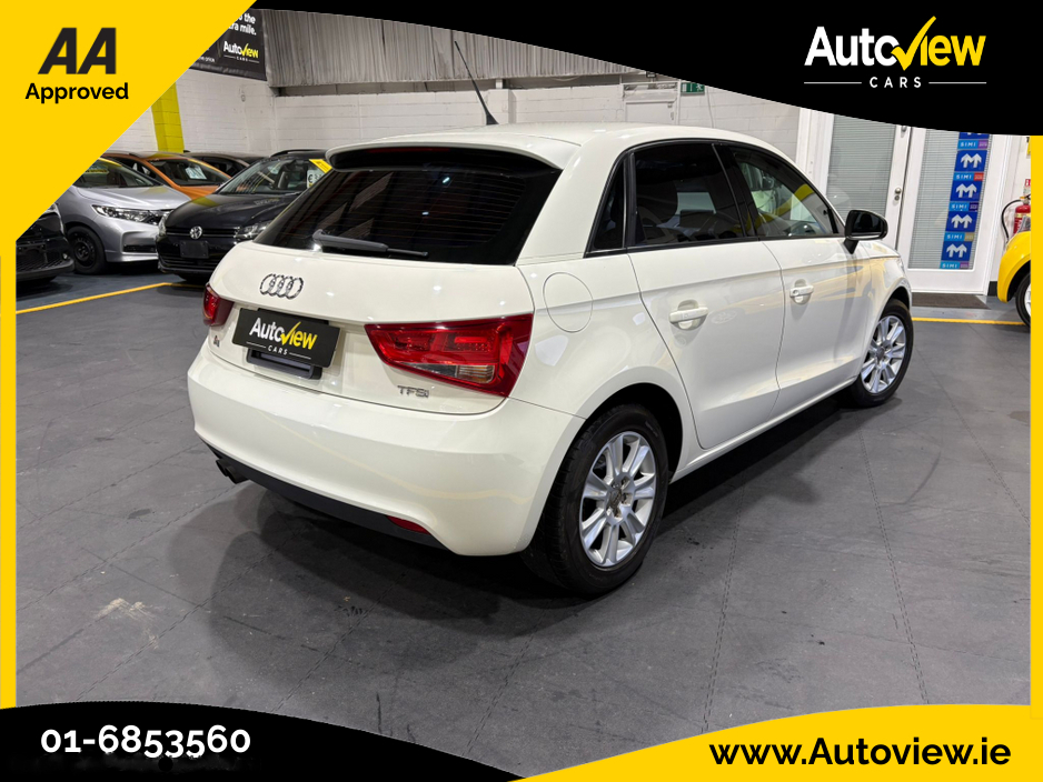2012 Audi A1 1.4 TFSI 7 Speed S-Tronic Automatic. AA Approved/SIMI Dealer/ Nationwide Delivery Available €9,595