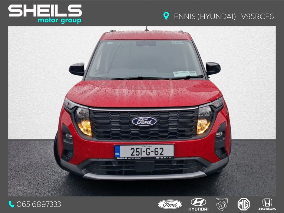 2025 Ford Courier ACTIVE 1.0 L ECOBOOS 125BHP A7 F €23,950
