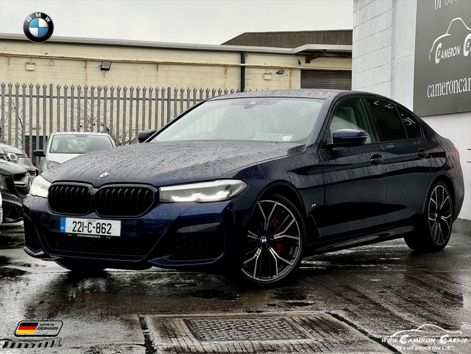 2022 BMW 5 Series 520d MSPORT LCI ROYAL NAVY €38,950