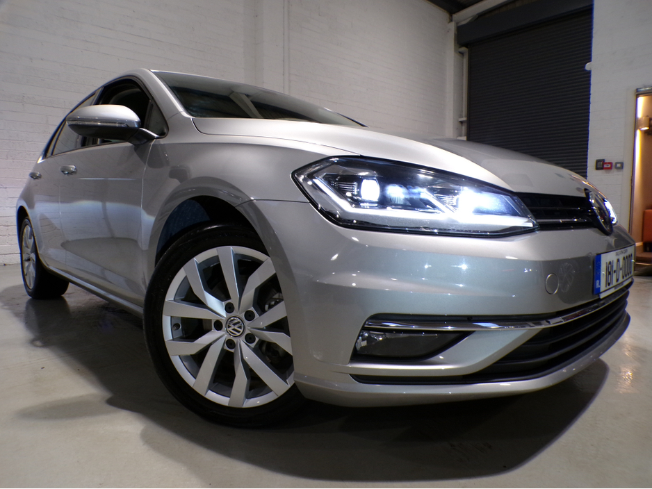 2018 Volkswagen Golf *MIESTER EDITION*MARK 7.5*AUTO*VW GOLF 1.4 TSI HIGH-LINE*FULL LEATHER HEATED MEMORY SPORT SEATS**VIRTUAL COCKPIT*PILOT PARKING*COLOUR CAMERA*SAT-NAV*APPLE-CARPLAY*ANDROID AUTO*UP-GRADED VW ALLOYS*XL M €18,900