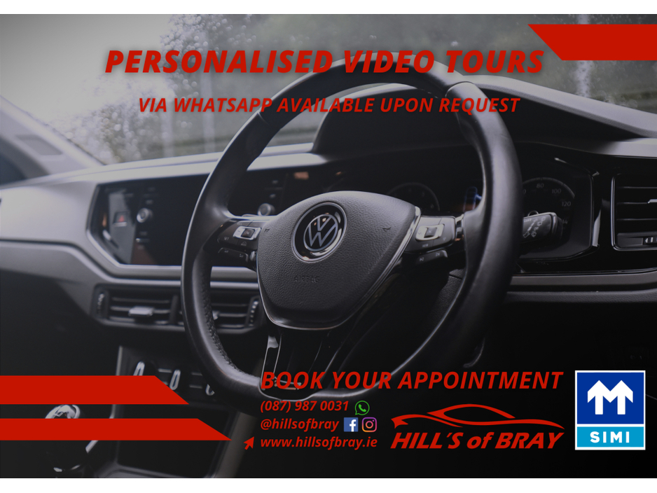 2023 Volkswagen Polo LIFE 1.0 TSI 95BHP D7F 5DR AUTO IRISH CAR FULL SERVICE HISTORY €20,995