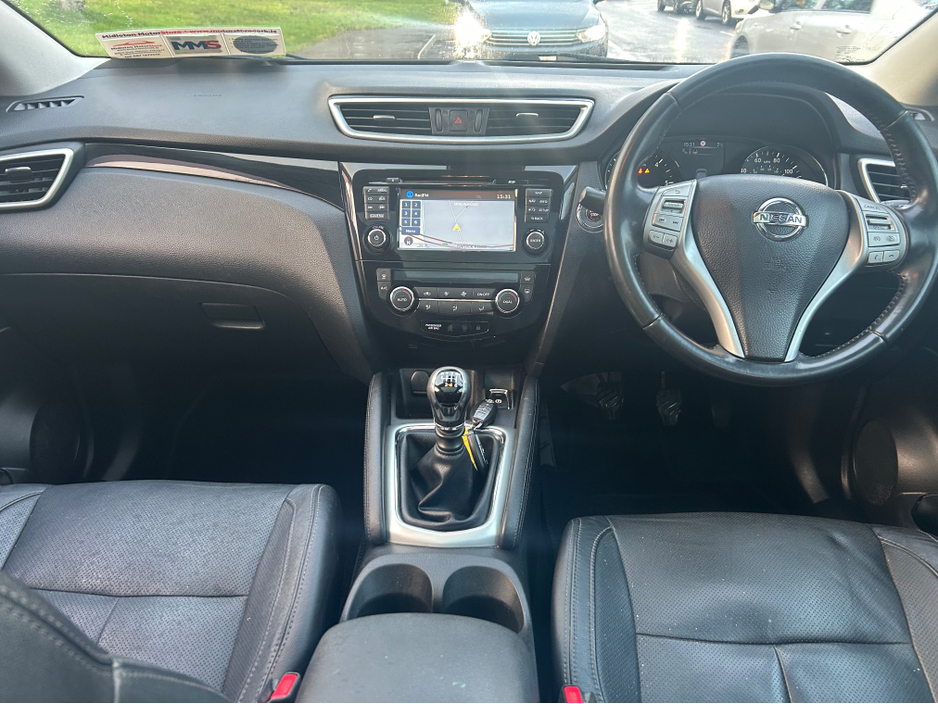2015 Nissan Qashqai 1.6 DCI TEKNA 130bhp // FULL LEATHER // €9,900