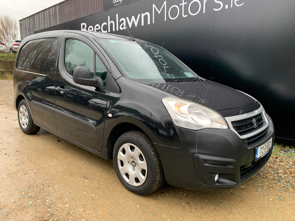 2017 Peugeot Partner 1.6 HDI 75BHP PROFESSIONAL 3 SEATER // PRICE EXCL. VAT // ONE OWNER // EXCELLENT SERVICE HISTORY // €6,463