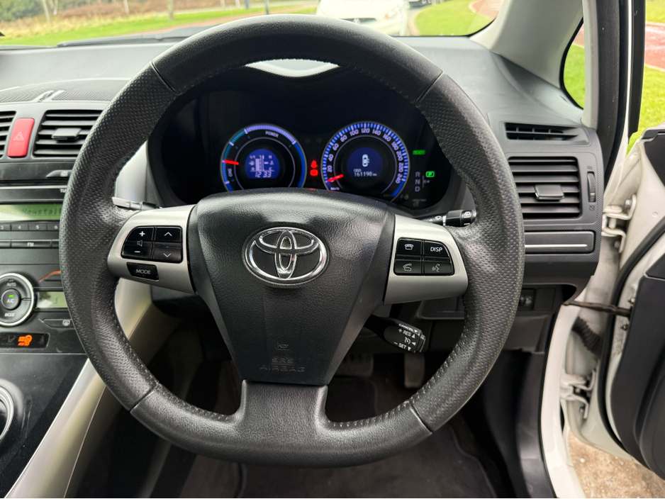 2012 Toyota Auris 1.8 AUTO HYBRID IRISH CAR