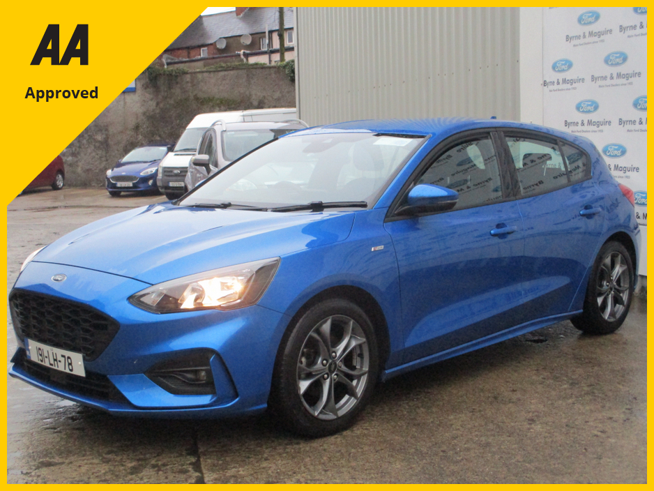 2019 Ford Focus ST-LINE 1.0 ECOBOOST WITH A LONG NCT TEST FULLY SERVICED AND READY TO GO €17,500