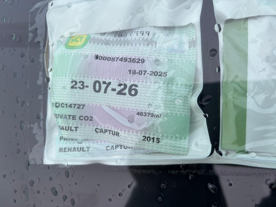 2015 Renault Captur 1.0  PETROL  TCE DYNAMIQUE  VERY  LOW  MILEAGE €9,750