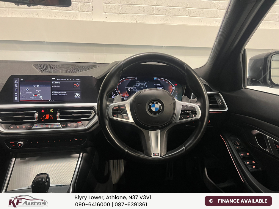 2022 BMW 3 Series 320d M Sport 190bhp 4dr Auto - 222 Reg €36,995