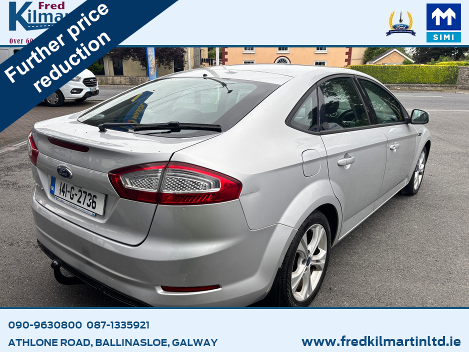 2014 Ford Mondeo ZETEC 2.0 TDCI 140PS M6 5DR 4DR €4,950