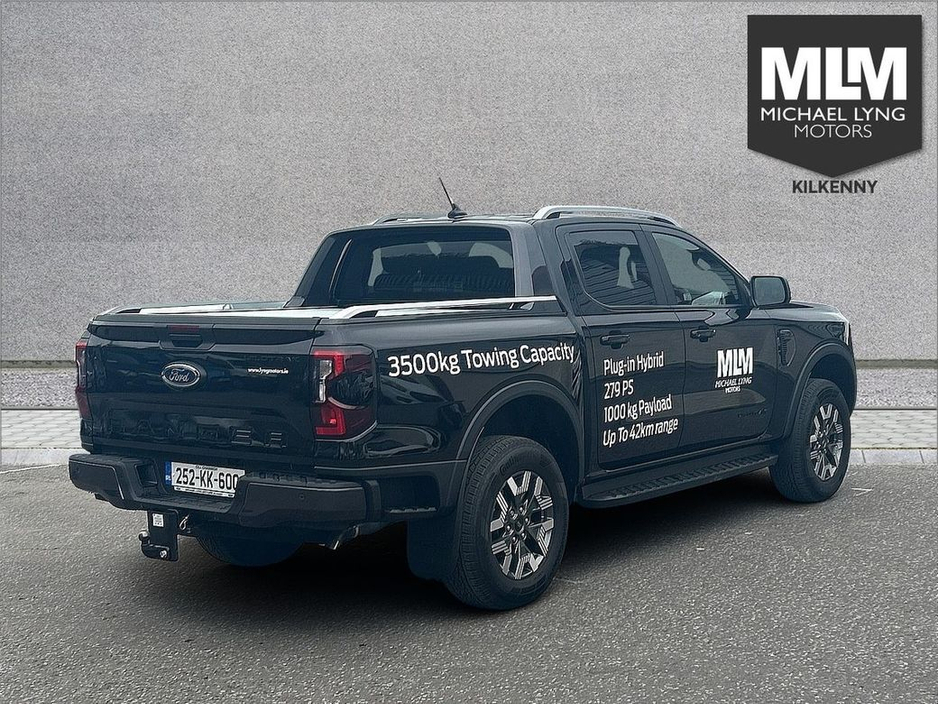 2025 Ford Ranger Wildtrack 2.3 PHEV 281ps (V) Price Ex VAT *Power Roller canopy & Factory fit Towbar * €48,776