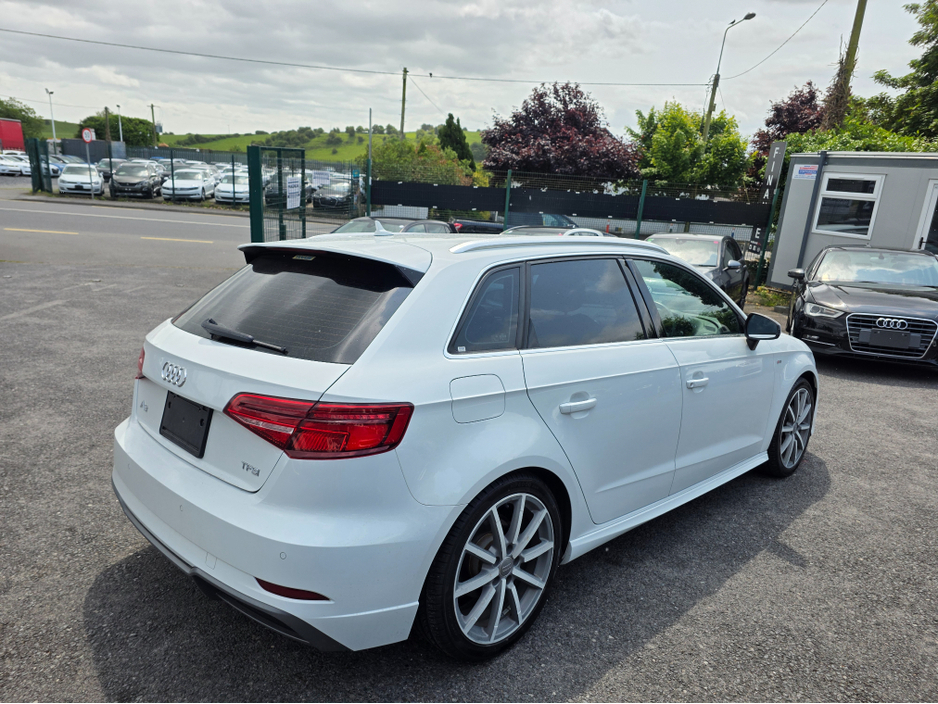 2018 Audi A3 ( 182 REG 1.4 S-LINE EDITION  VIRTUAL COCKPIT - NAVIGATION -CARPLAY ANDROID AUTO LEATHER PACK - REVERSING CAMERA / PARKING SENSORS - DRIVE MODE €21,950
