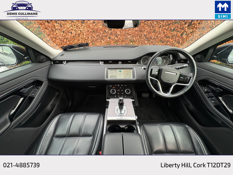 2021 Land Rover Range Rover Evoque 1.5 300PS PHEV S AUTO | STUNNING 1 OWNER LOW MILEAGE EXAMPLE | FULL MAIN DEALER SERVICE RECORD | GREAT SPEC | ALL TRADE INS WELCOME | WALKAROUND VIDEO ON REQUST. €32,950