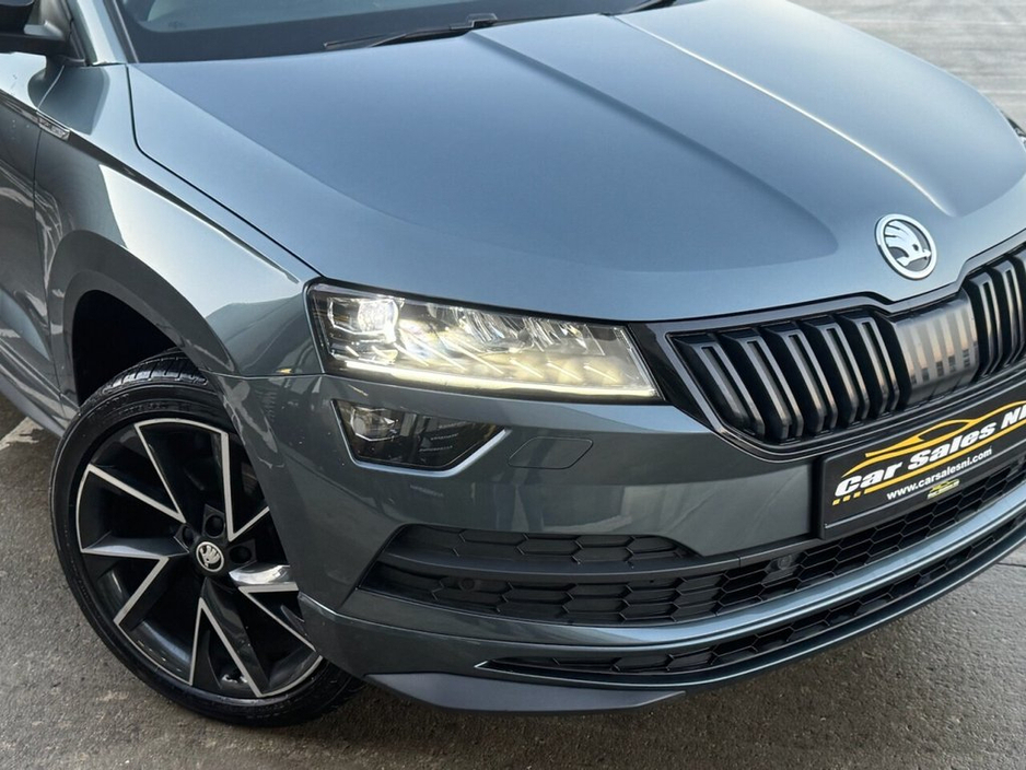 2022 Skoda Karoq 2.0 TDI SportLine SUV 5dr Diesel DSG 4WD Euro 6 (s/s) (150 ps) 1 OWNER + GLASS SUNROOF + REVERSE CAMERA + HEATED SEATS