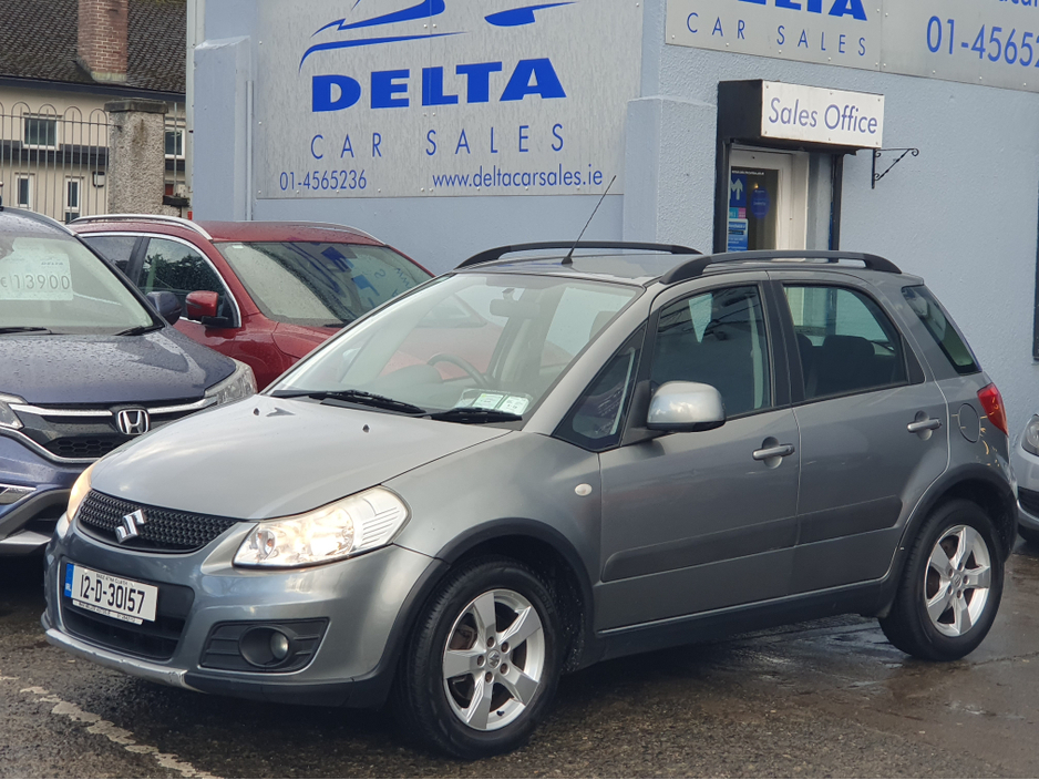 2012 Suzuki SX4 1.5L PETROL MANUAL 110BHP NCT 10/25 TAX 12/25 ROAD TAX ONLY €280 PER YEAR *SOLD AS SEEN* *NO WARRANTY* *NO SERVICE HISTORY* ELECTRIC WINDOWS AND MIRRORS/ ALLOYS/ 5 SPEED BOX/ HISTORY CHECKED €2,950