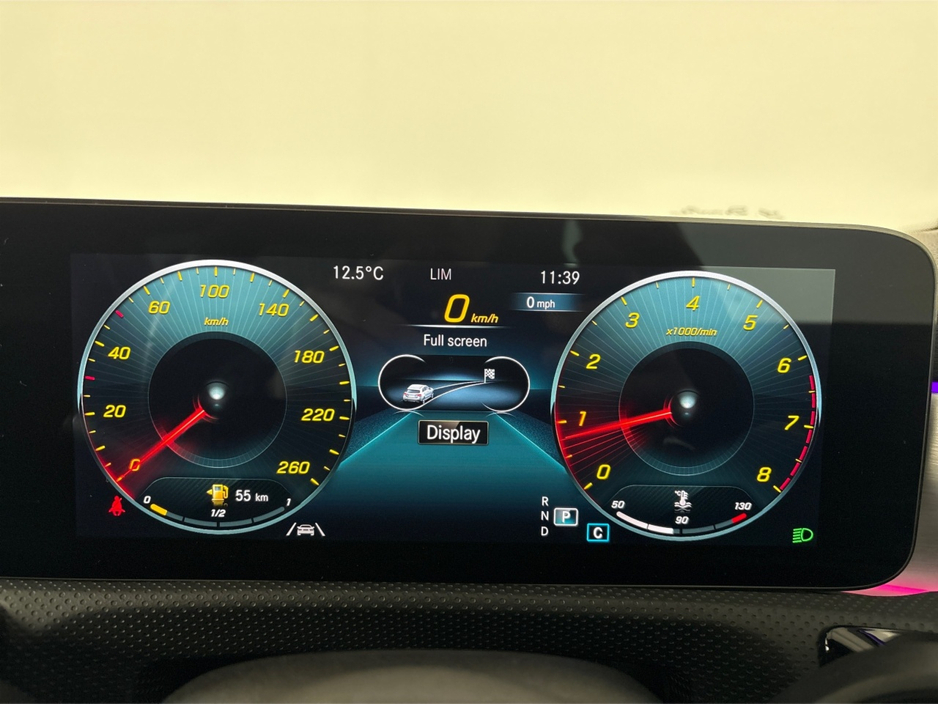 2021 Mercedes-Benz CLA Class 180 AMG LINE PREMIUM**BLACK LEATHER INTERIOR**FRONT HEATED SEATS**AMBIENT LIGHTING**UPGRADED 18"ALLOYS**TOUCH SCREEN MEDIA DISPLAY**REVERSE CAMERA**PARKING SENSORS**APPLE CARPLAY**KEYLESS START** €30,995