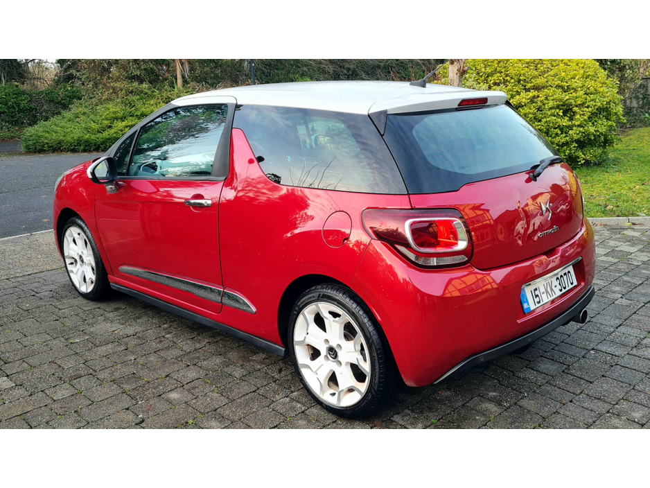 2015 Citroen DS3 1.2L Petrol PureTech 110 DStyle Ice 3dr €6,900