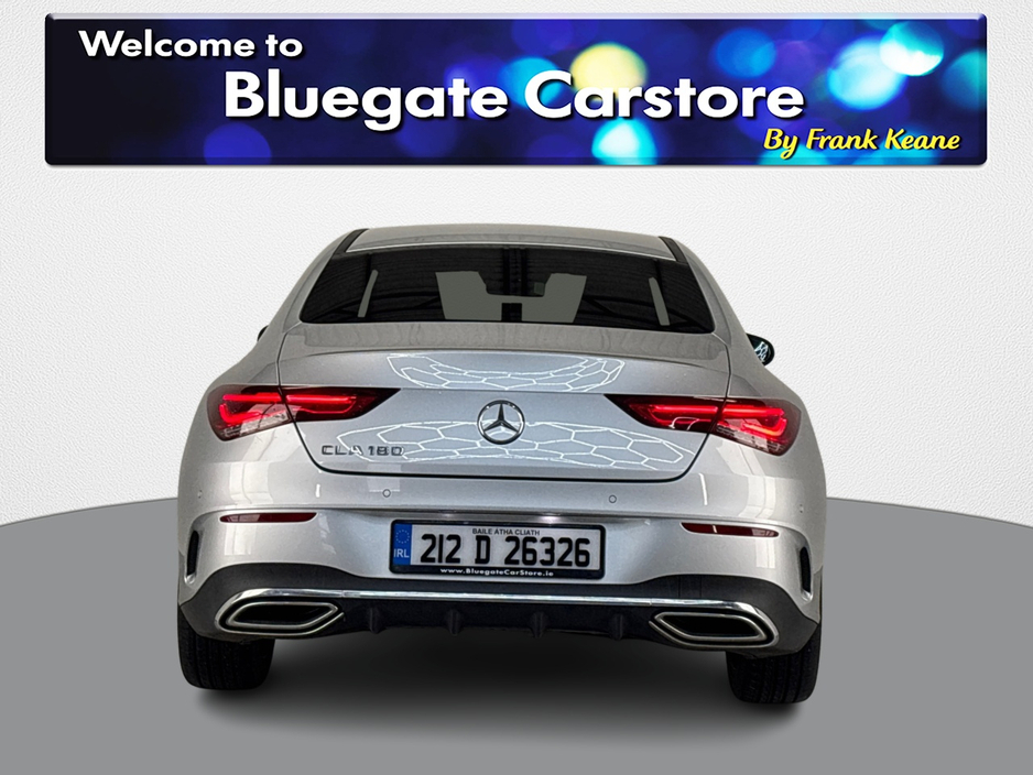 2021 Mercedes-Benz CLA Class 180 AMG LINE PREMIUM**BLACK LEATHER INTERIOR**FRONT HEATED SEATS**AMBIENT LIGHTING**UPGRADED 18"ALLOYS**TOUCH SCREEN MEDIA DISPLAY**REVERSE CAMERA**PARKING SENSORS**APPLE CARPLAY**KEYLESS START** €30,995