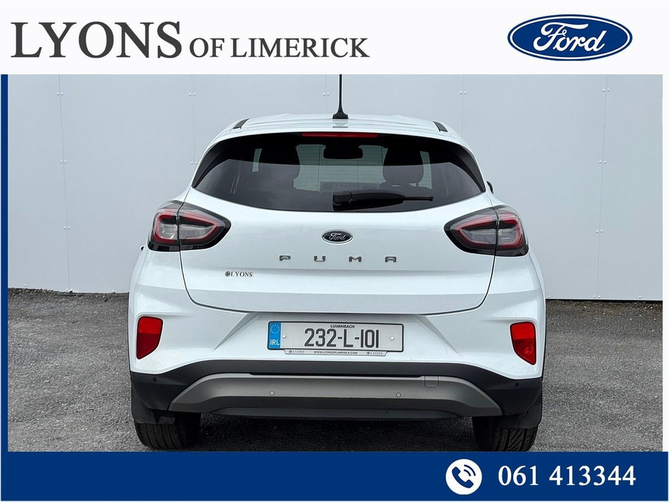 2023 Ford Puma 1.0L EcoBoost Hybrid 125PS Titanium 5DR €23,000