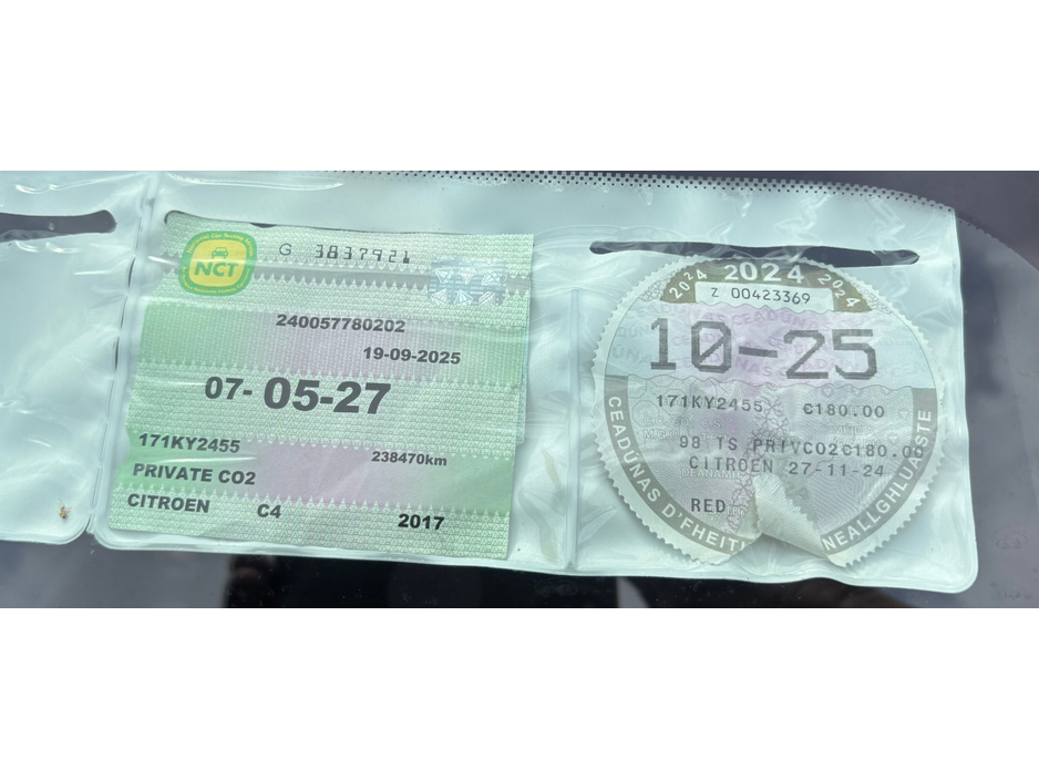 2017 Citroen C4  €5,500