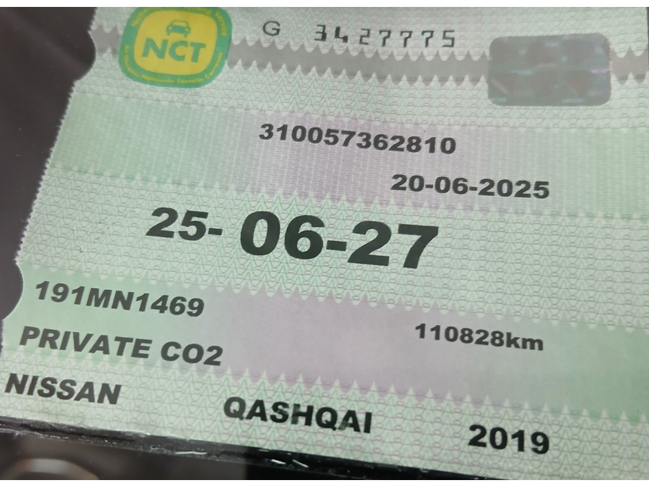 2019 Nissan Qashqai 1.5 DCI N-CONNECTA  115BHP : ONE OWNER : LOW  MILEAGE : FINANCE ARRANGED : €18,500