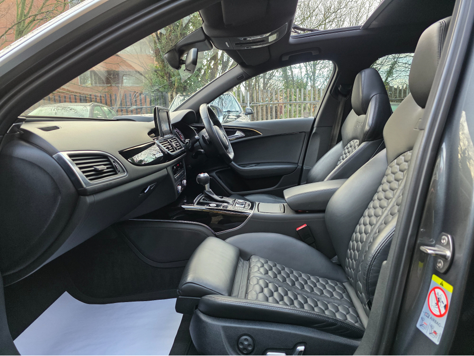 2014 Audi RS6 4.0 TSFI V8 TWIN TURBO 560 BHP. ONLY 59000 MILES. FSH. FINANCE ARRANGED. SIMI. AA APPROVED. €59,950