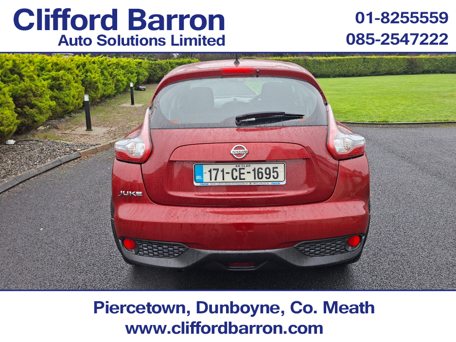 2017 Nissan Juke 1.6 XE CVT E6 4DR AUTO €12,750
