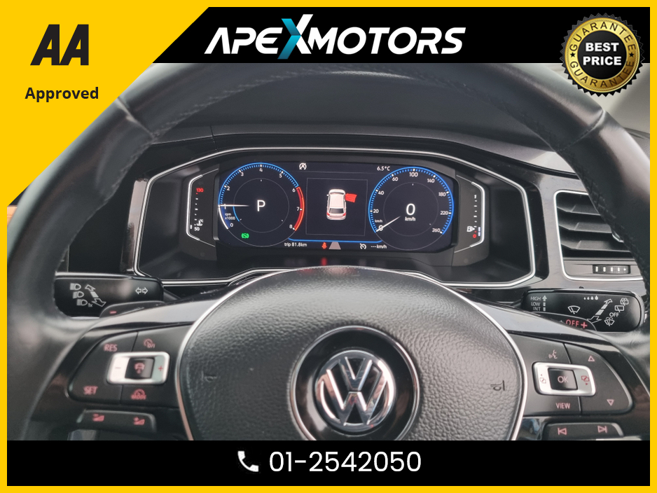 2019 Volkswagen Polo FINANCE ARRANGED * 1.0 NEW MODEL 5DR * NEW NCT JUN-27 * IMMACULATE * STAMPED SERVICE HISTORY * AA APPROVED * 101 SAFETY CHECKLIST * AUTOMATIC * COLOUR REVERSE CAMERA * TOP-SPEC 5DR HATCH * LOW LOW KMs €16,449