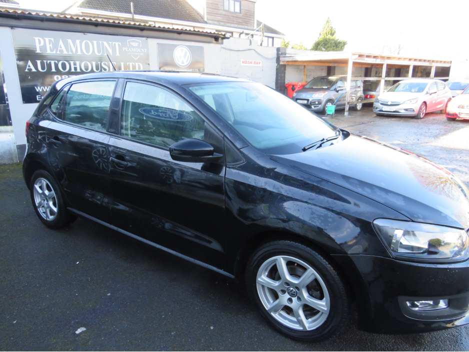 2013 Volkswagen Polo TRENDLINE 1.2 MANUAL 5DR BLACK NCTD  27 €5,999
