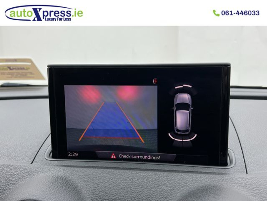 2018 Audi A3 1.4 TFSI Automatic, Reversing camera €18,495
