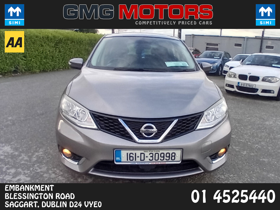 2016 Nissan Pulsar **LOW MILEAGE**1.2 PET SV E6 4DR €8,945