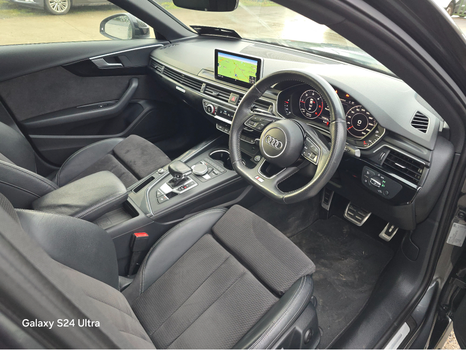 2018 Audi A4 2.0 TDI S LINE QUATTRO 4 D AUTO 190PS 4DR BLACK EDITION €25,950