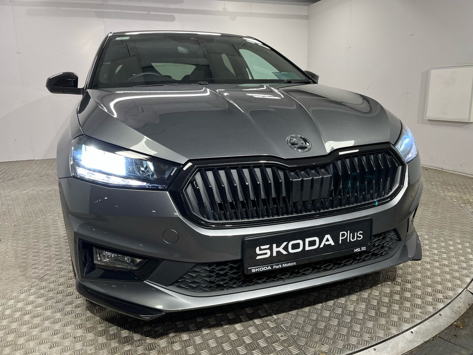 2023 Skoda Fabia Monte Carlo 1.0 TSI 95BHP - Parking Sensors - Air-Conditioning - Cruise Control - Auto Lights/Wipers - Apple CarPlay/Android Auto €22,950