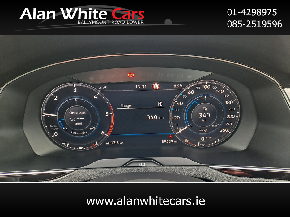 2019 Volkswagen Passat HIGHLINE 2.0 TDI MANUAL 6SPEED FWD 150HP 4DR €22,950