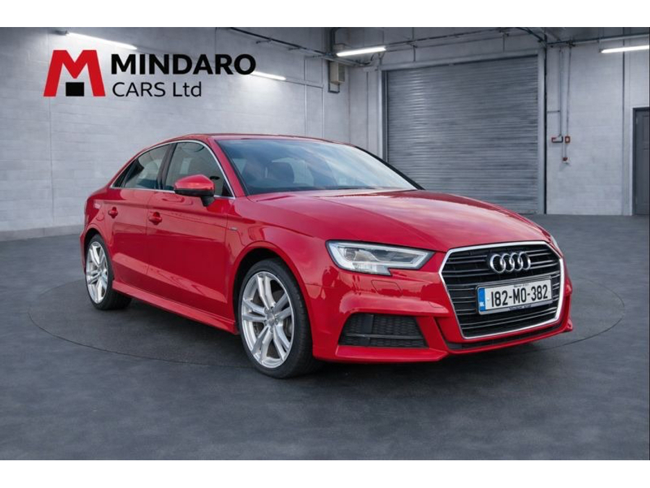 2018 Audi A3 1.6 TDI 116 S-LINE 4DR//FINANCE AVAILABLE €18,995