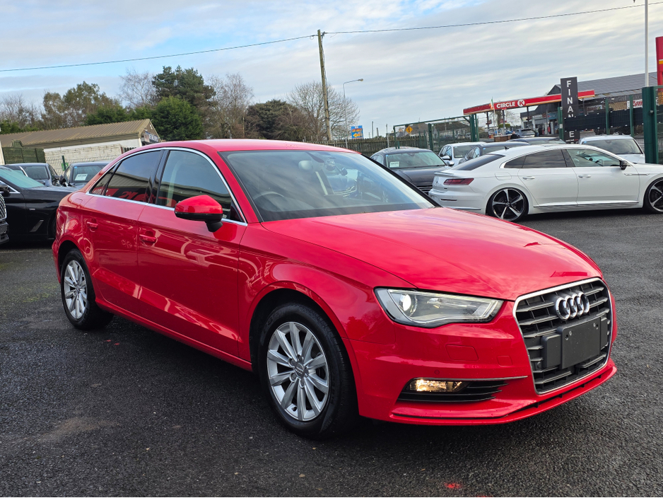 2014 Audi A3 Saloon ( 142 REG ) SALOON 1.4 TFSI PRIVACY GLASS REVERSING CAMERA - PARKING SENSORS ALLOYS - SIMI DEALER - LOW ROAD TAX BAND €14,750