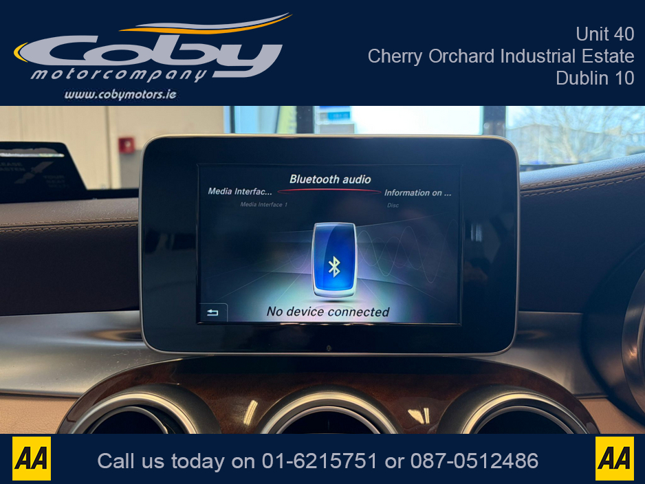 2015 Mercedes-Benz C Class 180 BLUETEC EXCLUSIVE AUTO 4DR. New NCT before collection, Tax, Full Leather, Reverse Camera, Dual Climate Control, MFSW, 2 Keys, Cruise Control, Full Electrics, BT, CD Player, Hands Free, and more. €15,950