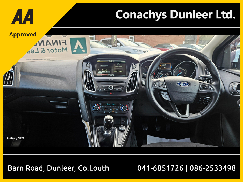 2016 Ford Focus TITANIUM 1.5 TD 95PS 6SPEED 4DR