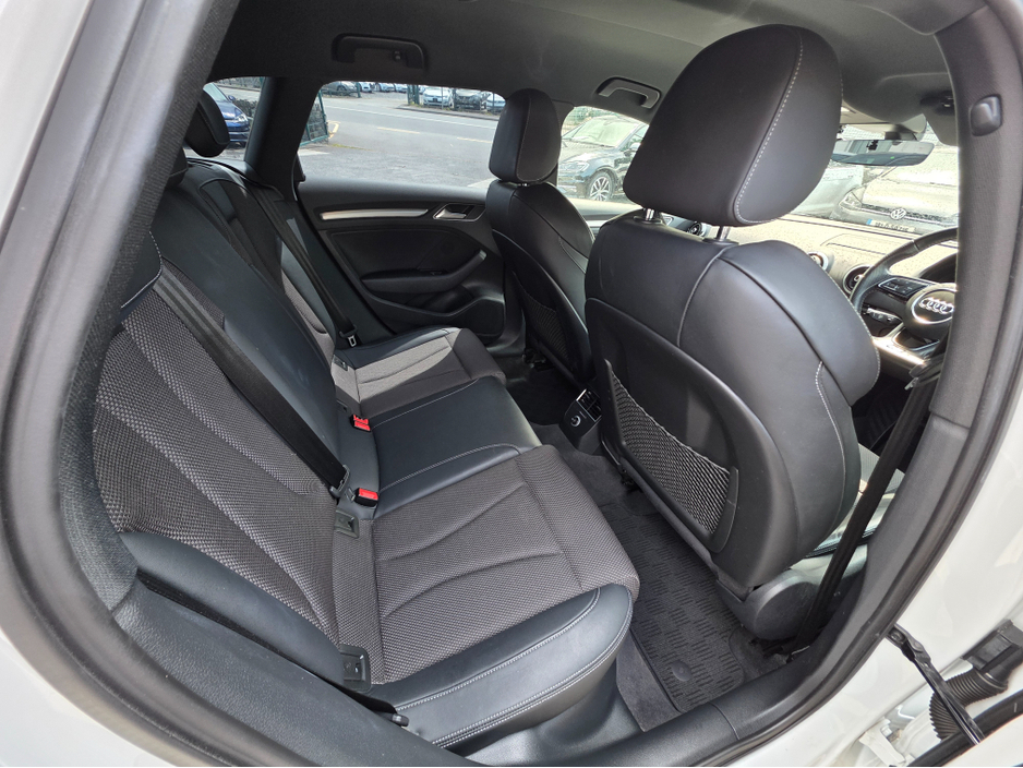 2018 Audi A3 ( 182 REG 1.4 S-LINE EDITION  VIRTUAL COCKPIT - NAVIGATION -CARPLAY ANDROID AUTO LEATHER PACK - REVERSING CAMERA / PARKING SENSORS - DRIVE MODE €21,950