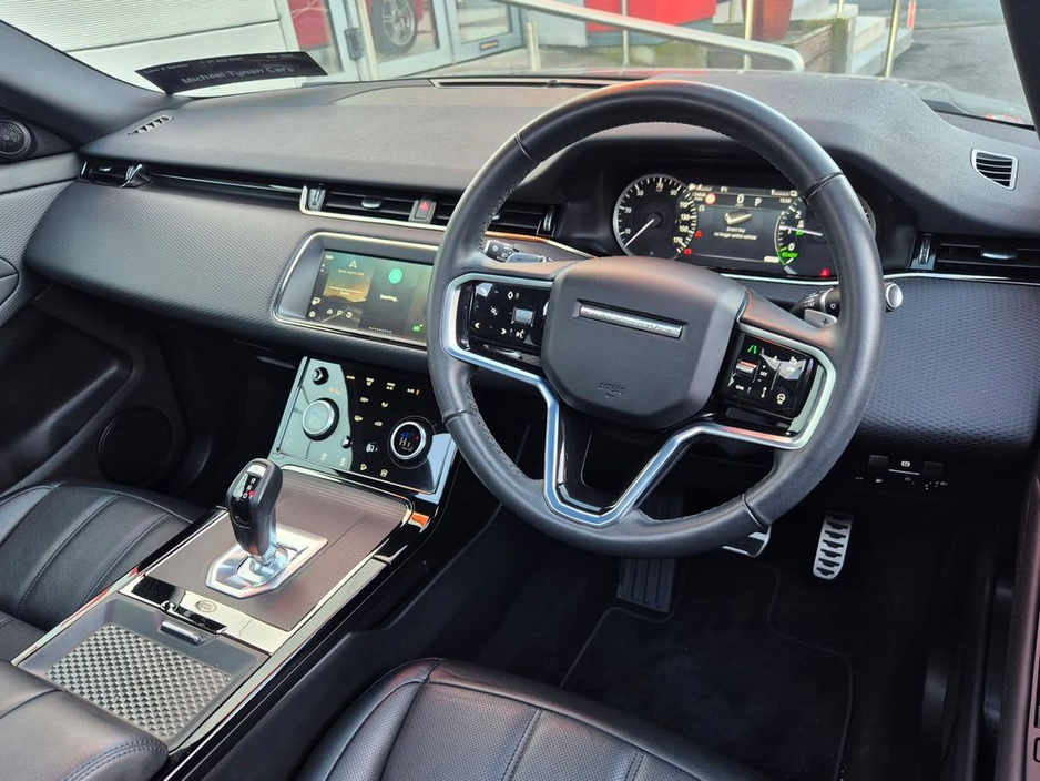 2022 Land Rover Range Rover Evoque R-Dynamic S P300e 1.5 Petrol Plug-In Hybrid Auto, Opening Panoramic Sunroof, Black Leather Seats - First Registered November 2022 - Trade in Price €37 €36,999