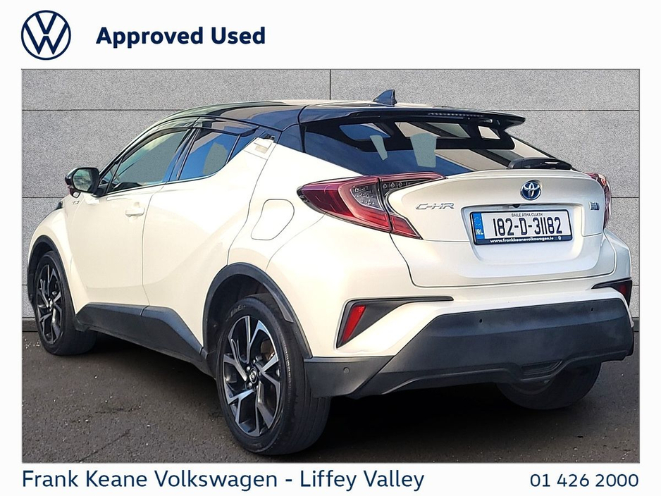 2018 Toyota C-HR SOL AUTO HYBRID 1.8 * *FULL LEATHER* *DIAMOND CUT ALLOYS* *CARPLAY* *HEATED SEATS* *BLIND SPOT* *NEW NCT* *12 MONTHS FRANK KEANE WARRANTY* *FINANCE AVAILABLE* €21,995